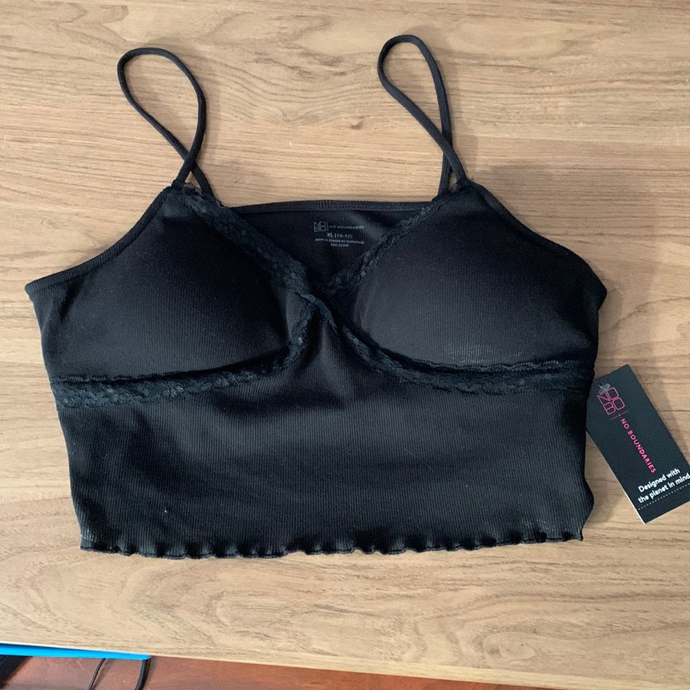 New with tags black tank top